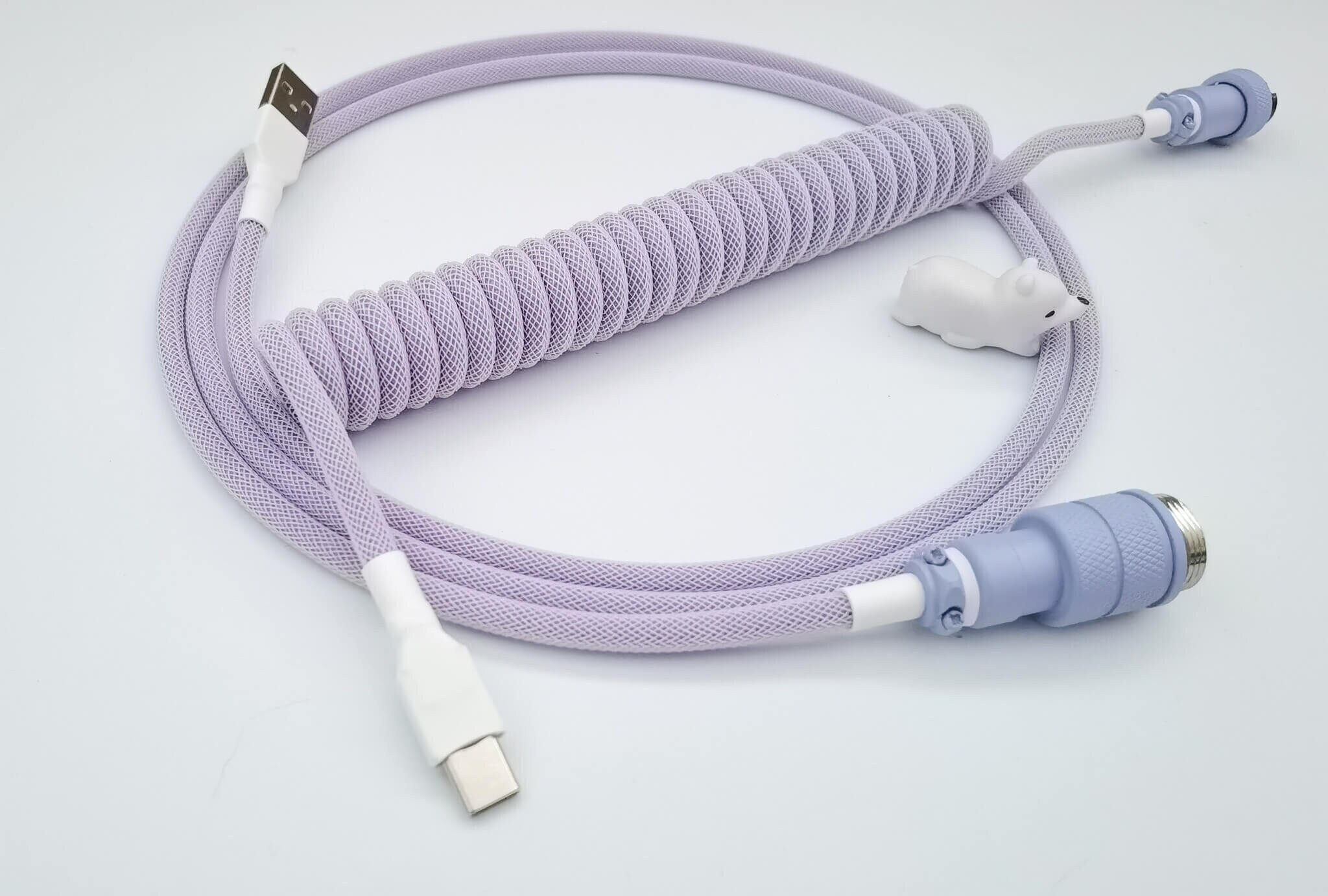 Coiled Mechanical Keyboard Cable Pastel Jelly Rainbow dieta-do-ovo-cozido-card-pio-completo-para-perder-gordu