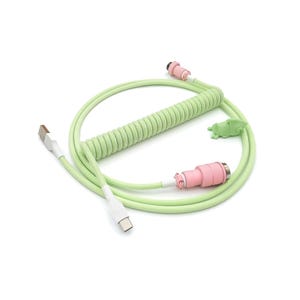 Cavo per tastiera a spirale "Pastel Mint"