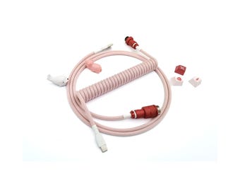 Coiled Keyboard Cable “Darling”