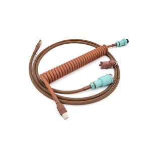 Coiled Keyboard Cable “Copper”