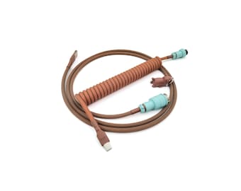 Coiled Keyboard Cable “Copper”