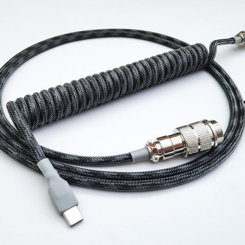 Custom Coiled Mechanical Keyboard Cable USB C/mini/micro Etsy