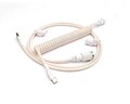 Coiled Keyboard Cable “Coffee Cream” product logo