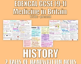 AQA GCSE (9-1) Combined Science Revision Notes : Biology One