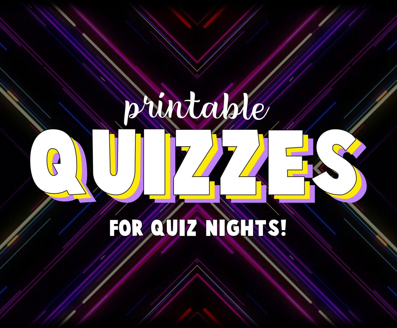 CHRISTMAS QUIZ 5 different Quizzes / games to choose from | Etsy