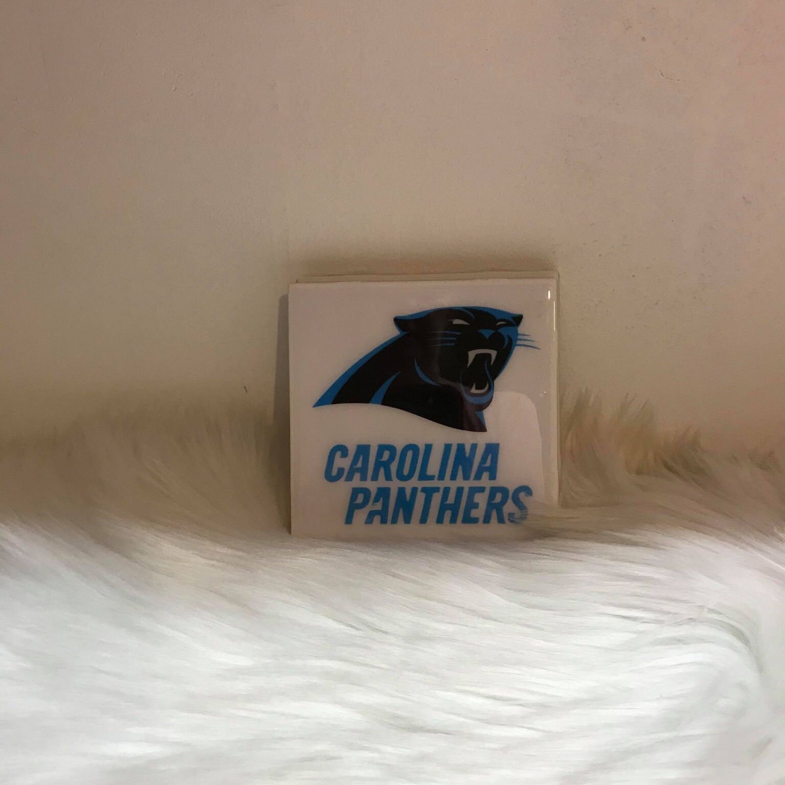 Carolina Panthers fútbol Cerámica Coasters | Etsy