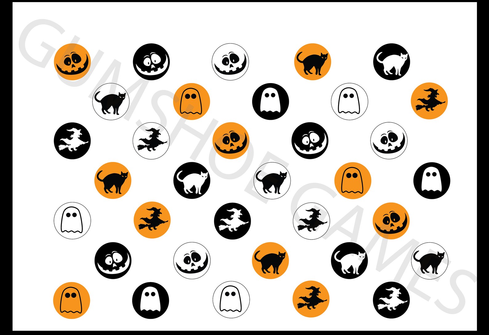 Countdown to Halloween Happy Halloween printable digital | Etsy