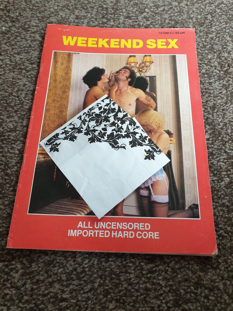 Vintage 1970s Weekend Sex Mens Magazine Etsy