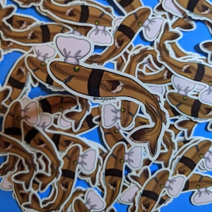 Cookie Cutter Shark Sticker