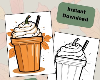 Halloween Coloring Pages – Witchy Fall Designs (Printable PDF)