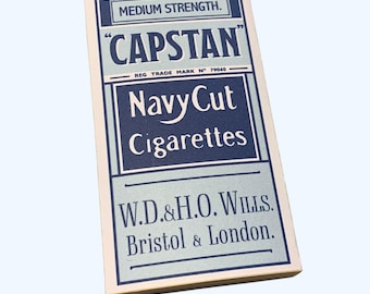 Cigarette Box for WW2 Reenactment, WW2 Ephemera, Pocket Filler, Historical Reenacment, Reproduction, Replica Film Prop, NAAFI, WWII Replica