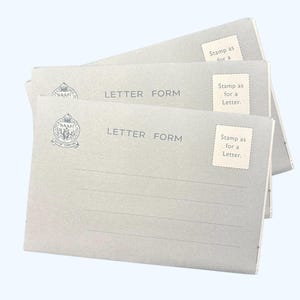 British NAAFI Air Letter, for Historical Reenactment, WW2 Reenactment, WW2 Reproduction, WW2 Repro, Vintage Stationery, Film Prop Replica