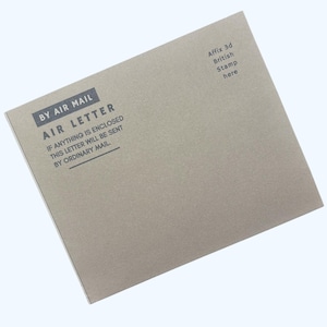 British Air Mail Air Letter, for Historical Reenactment, WW2 Reenactment, WW2 Reproduction, WW2 Repro, Vintage Stationery, Film Prop Replica