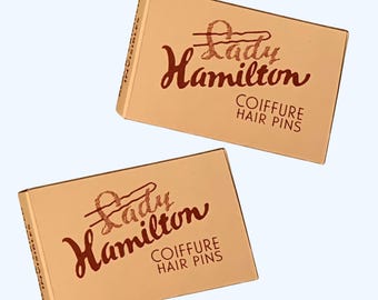 Hair Pin Boxes for US GI Reenactment, WW2 Ephemera, Pocket Filler, Historical Reenacment, Reproduction, Replica for WWII Women's Army Corps