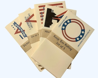 WW2 Replica Envelope Sets, Vintage Stationery Replicas for WWII Reenactment, Pocket Filler Set, Film Prop Replica Envelopes
