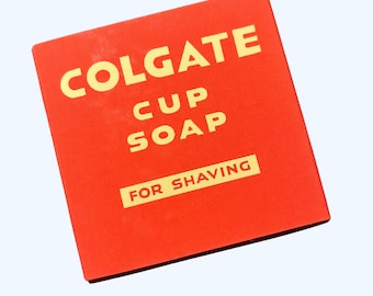 Mug Shaving Box for US GI Reenactment, WW2 Ephemera, Pocket Filler for Historical Reenacment, Reproduction, Replica Toiletry Box