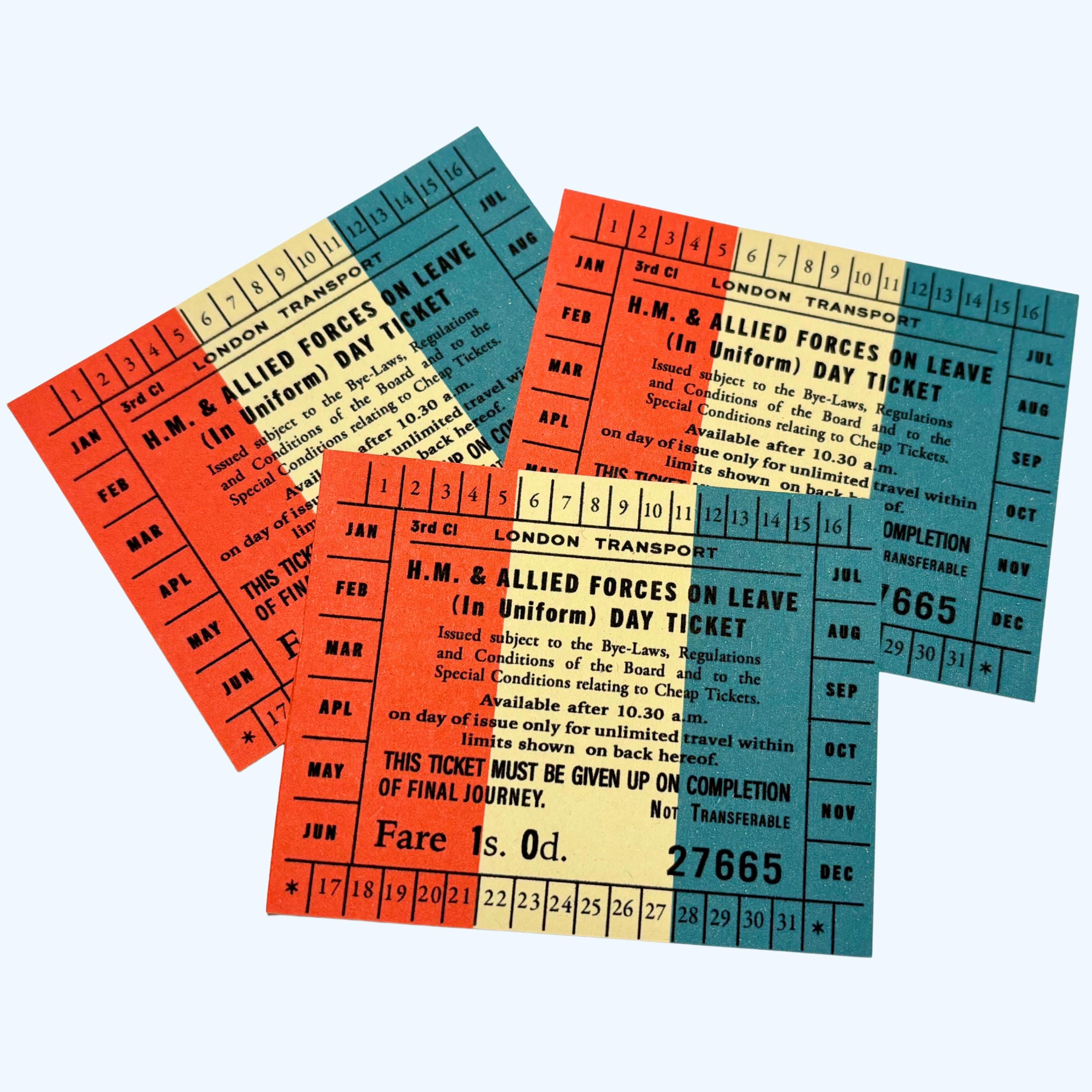 Vintage rail ticket - Etsy 日本