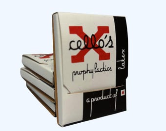 Prophylactic Packets for US GI Reenactment, WW2 Ephemera, Pocket Filler, Historical Reenacment, Reproduction, Replica Film Prop