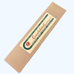 Caja de lápices de estilo vintage de la Segunda Guerra Mundial, artículos de papelería para escribir cartas