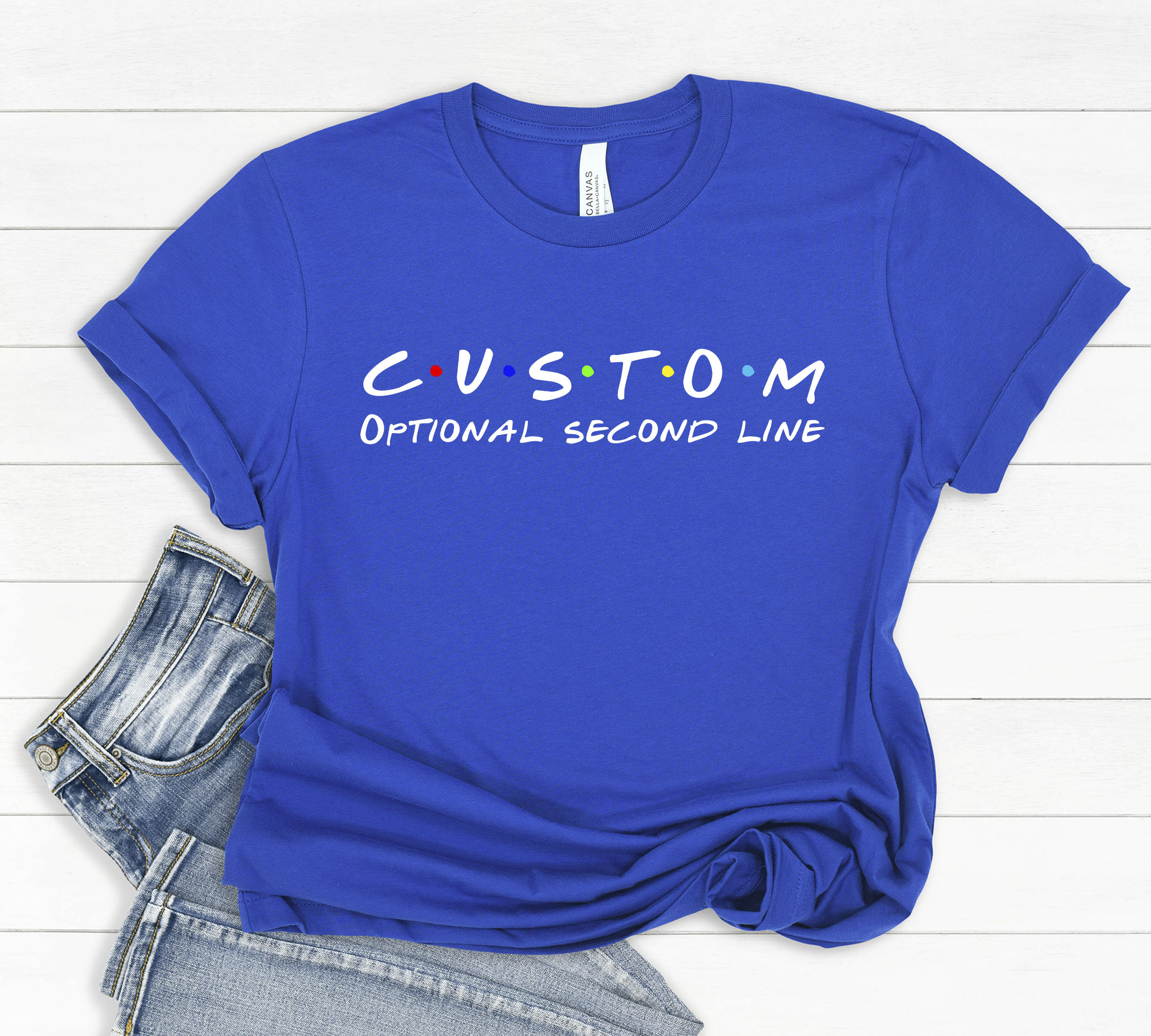 Custom Friends Shirt Personalized Shirt Friends Show Shirt | Etsy