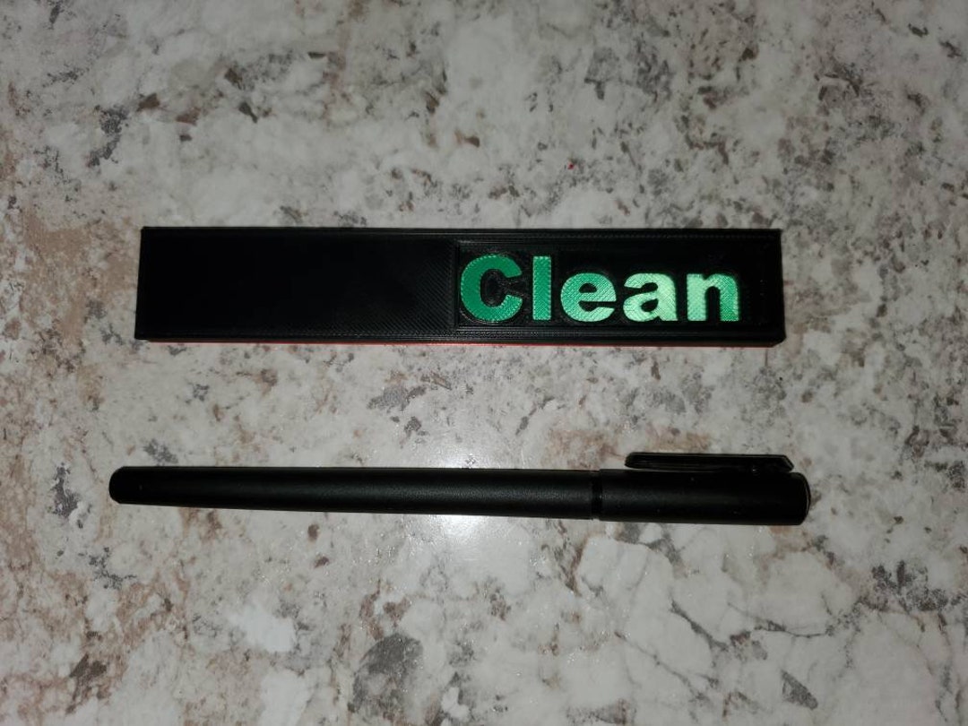 Clean/dirty Dishwasher Magnet Slider - Etsy