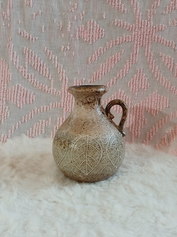 West German Pottery jug Vase (DEB) West German Pottery jug Vase (DEB)