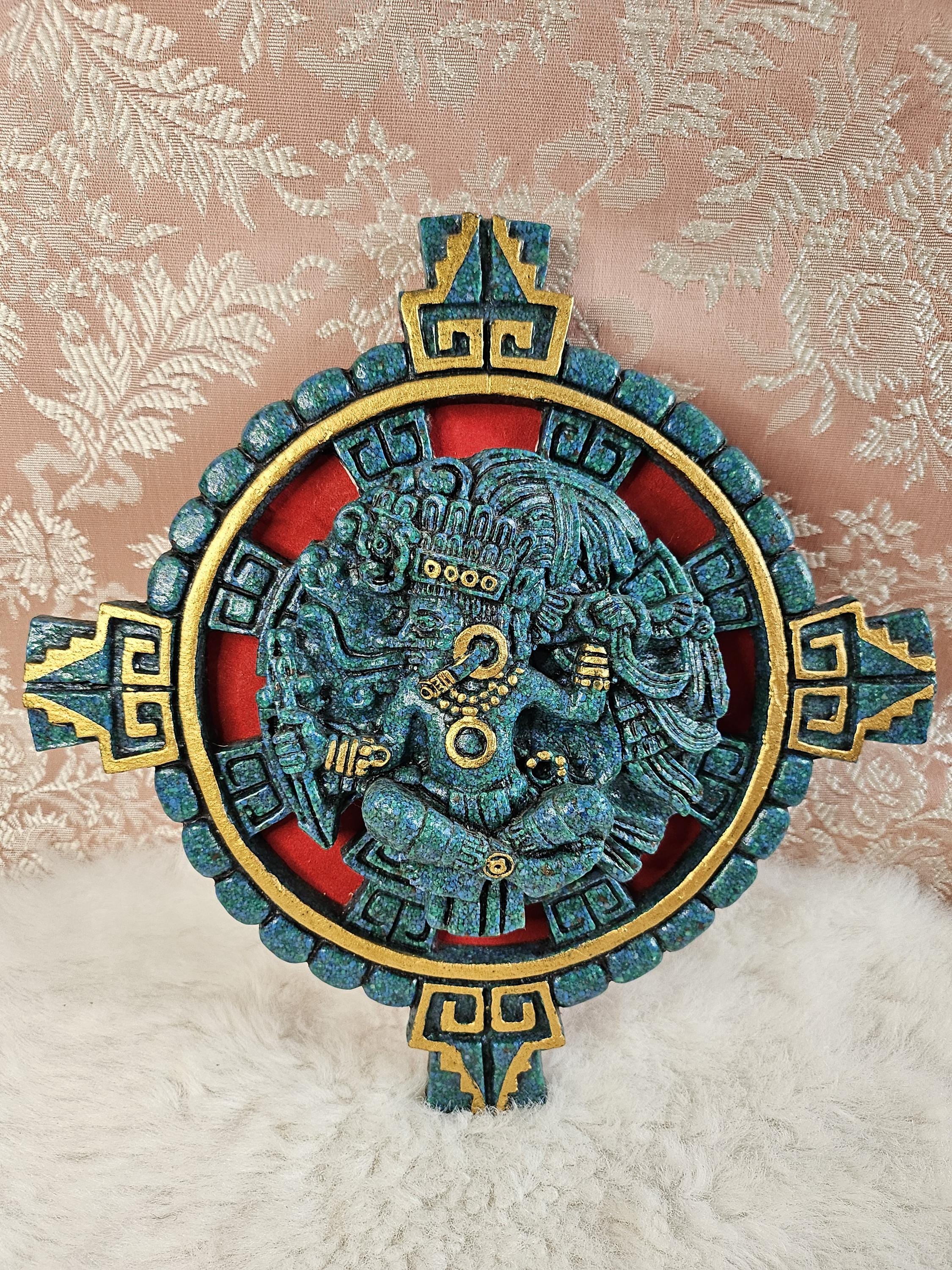 ヴィンテージ MCM アステカ マヤ グリーン マラカイト ザレブスキー