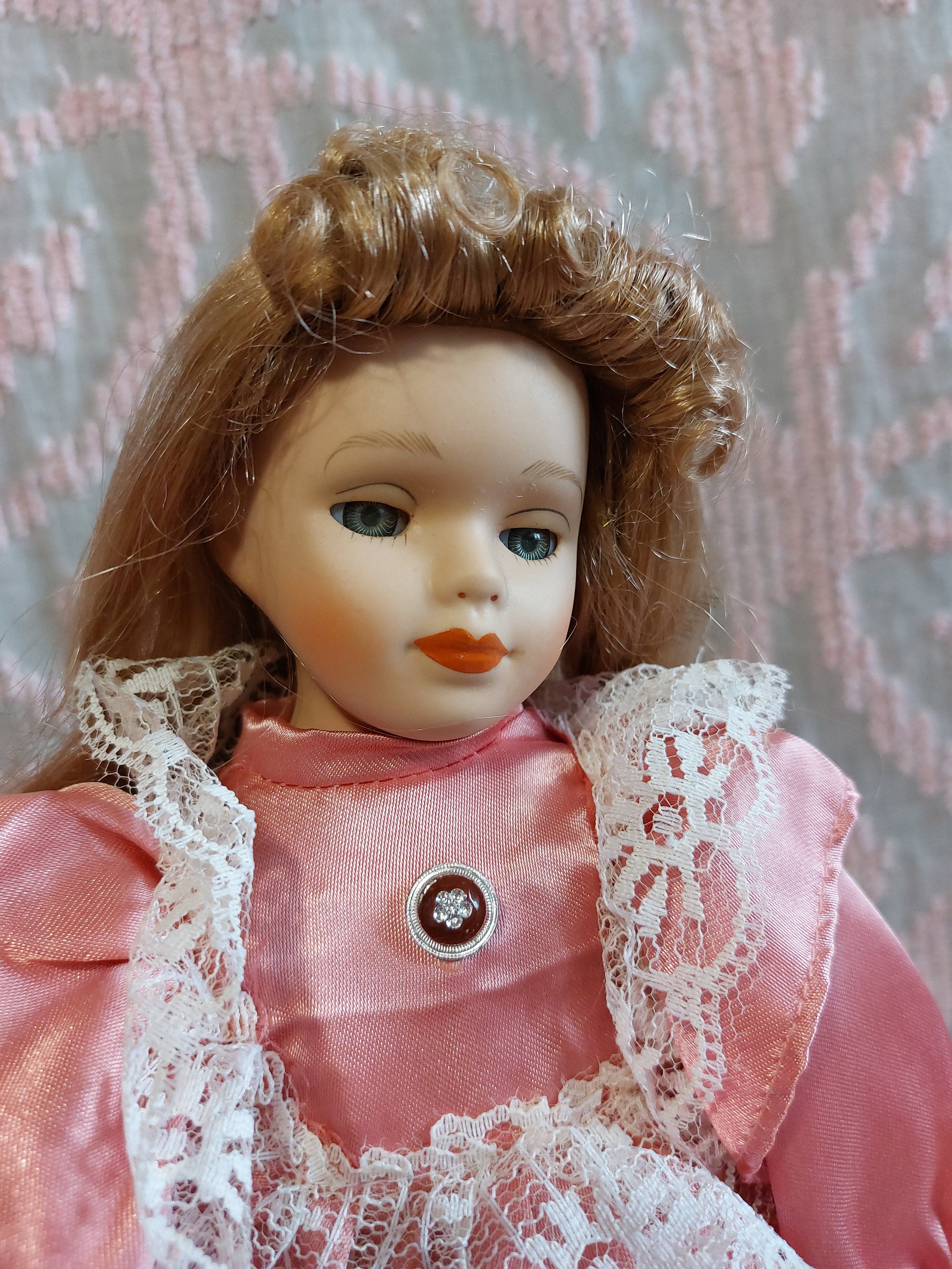Vintage Porcelain Doll 16