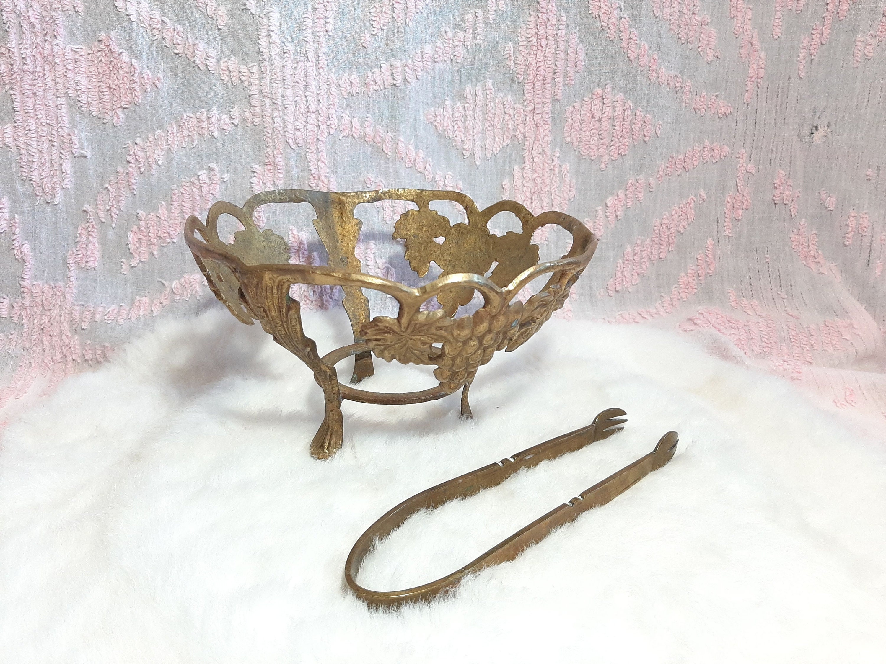 ANCIEN DESSOUS DE Plat En Laiton Epais EUR 22,00 - PicClick FR