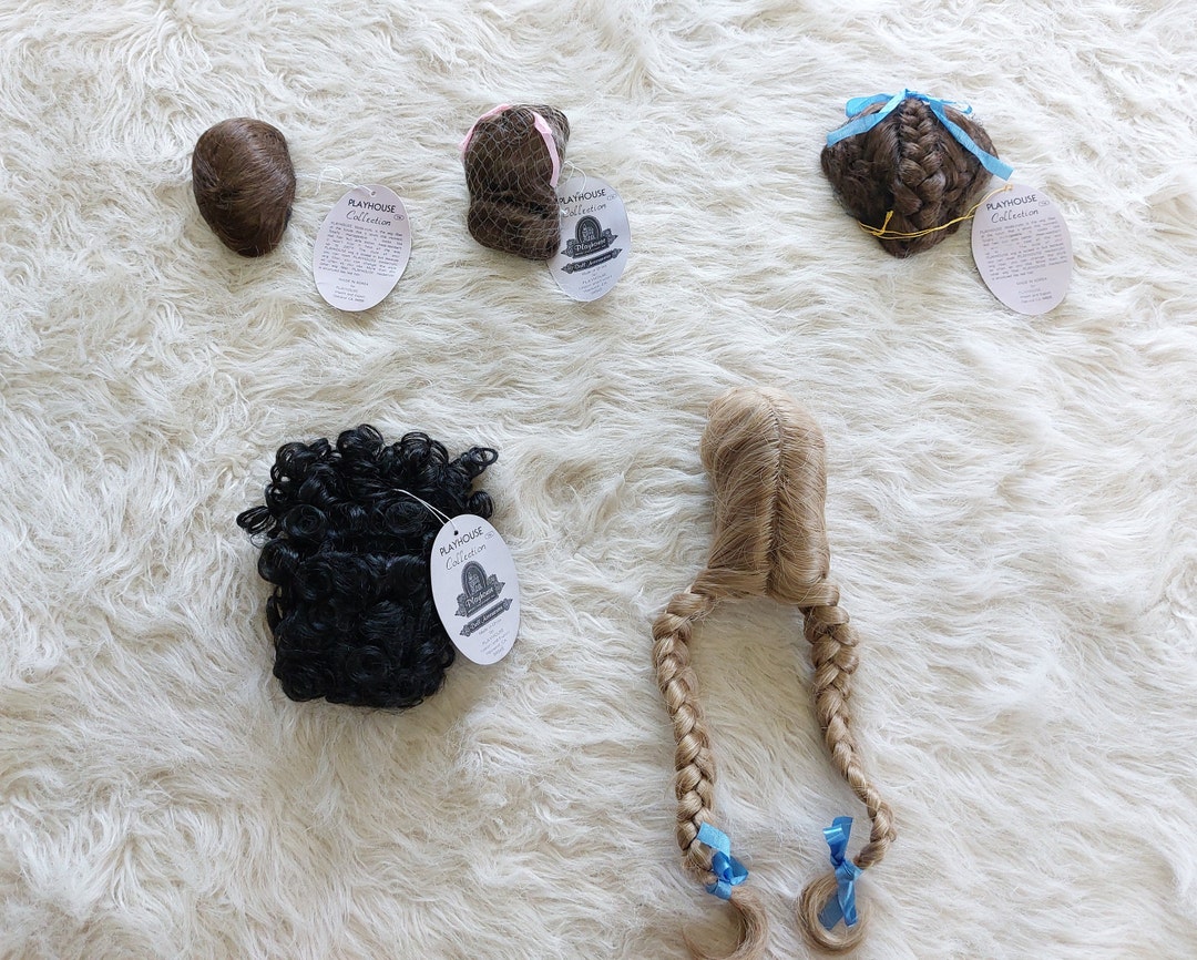 Vintage Playhouse Collection Doll Hair/wig Lot New Without Box Etsy