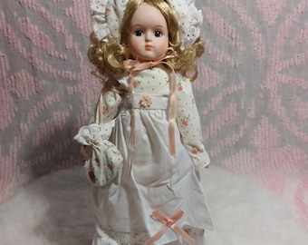 POUPÉE EN PORCELAINE de collection vintage, Poupée ancienne EUR 20,00