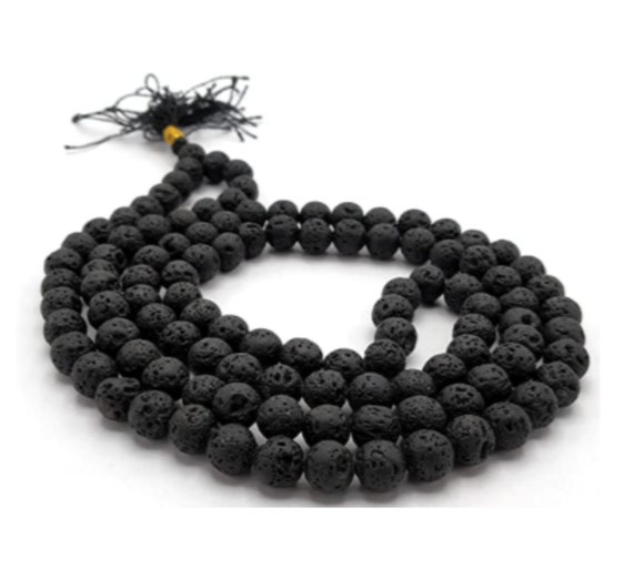 Lava stone hotsell mala beads