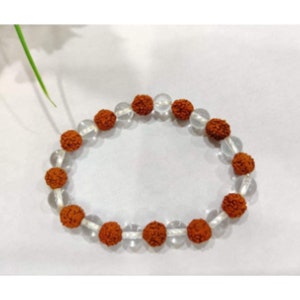Rudraksha Bracelet, Religious gift, Buddhist Beads Bracelet, Rudraksha Beads, Christmas gift