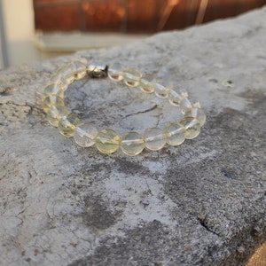 Bracelets en quartz clair - Naturel et certifié AAA + Qualité 8mm et 10mm Perles Quartz Clair / Spathik Bracelet Pour Hommes et Femmes