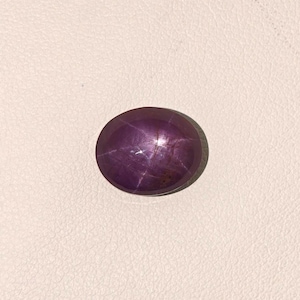 100% Natural Star Ruby Cabochon | 10.2 Ct Genuine Manik Ratna | Certified Ruby Gemstone for Custom Jewelry