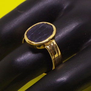 Premium Natural Certified Blue Sapphire in Allow Panchdhatu Astrology Purpose Ring For Men And Women