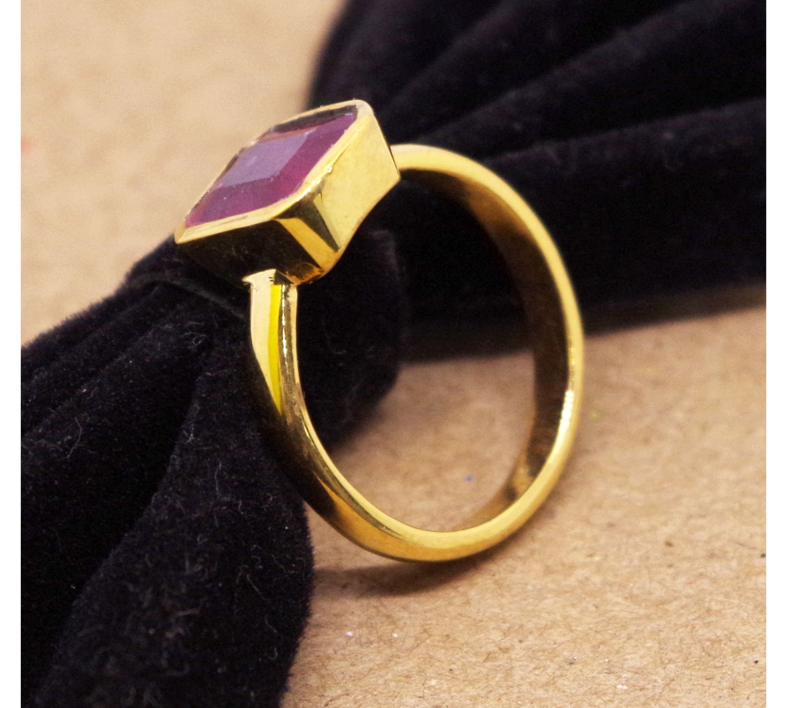 Ruby Ring | Panchdhatu Ring | Ancient Roman Art | Bridesmaid Gift ...