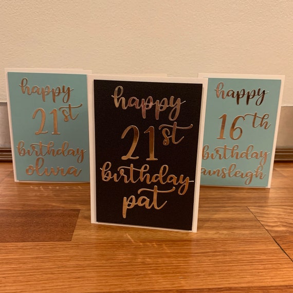 Made to Order Birthday Cards Etsy