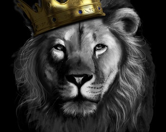 Download Lion Crown Svg Etsy