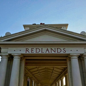 Train Station being restored in Redlands California