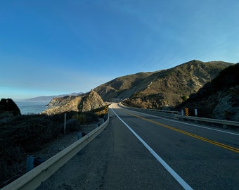 La Costa del Big Sur in California lungo la Highway 1