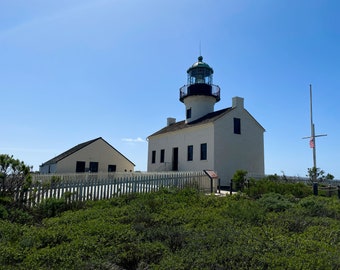 Original Point Loma Lighthouse, San Diego California