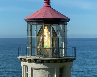 Haceta Head Lighthouse in Devils Elbow State Park on the Oregon Coast