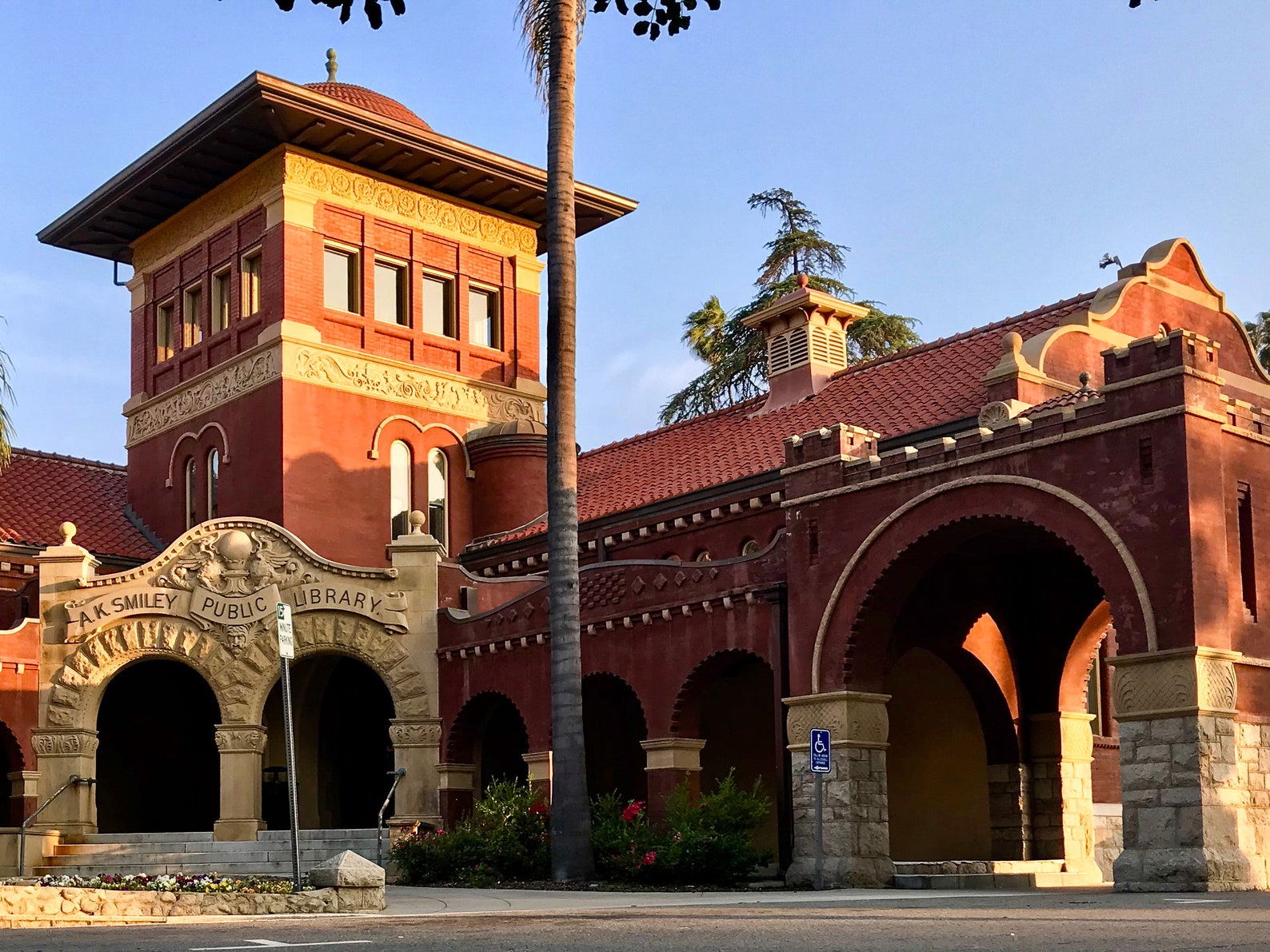 Historic Smiley Library in Redlands California Etsy