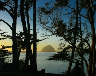 Morro Rock Print: Central California Coast, Morro Bay