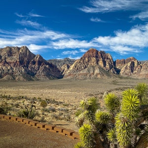 Red Rock Canyon Overlook, in der Nähe von Las Vegas Nevada