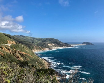 De Big Sur Coast van Californië langs Highway 1