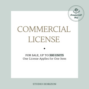 Standard Commercial use License - 500 Units