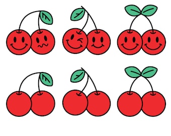 Cherry Vector Etsy Cherry Vector Etsy