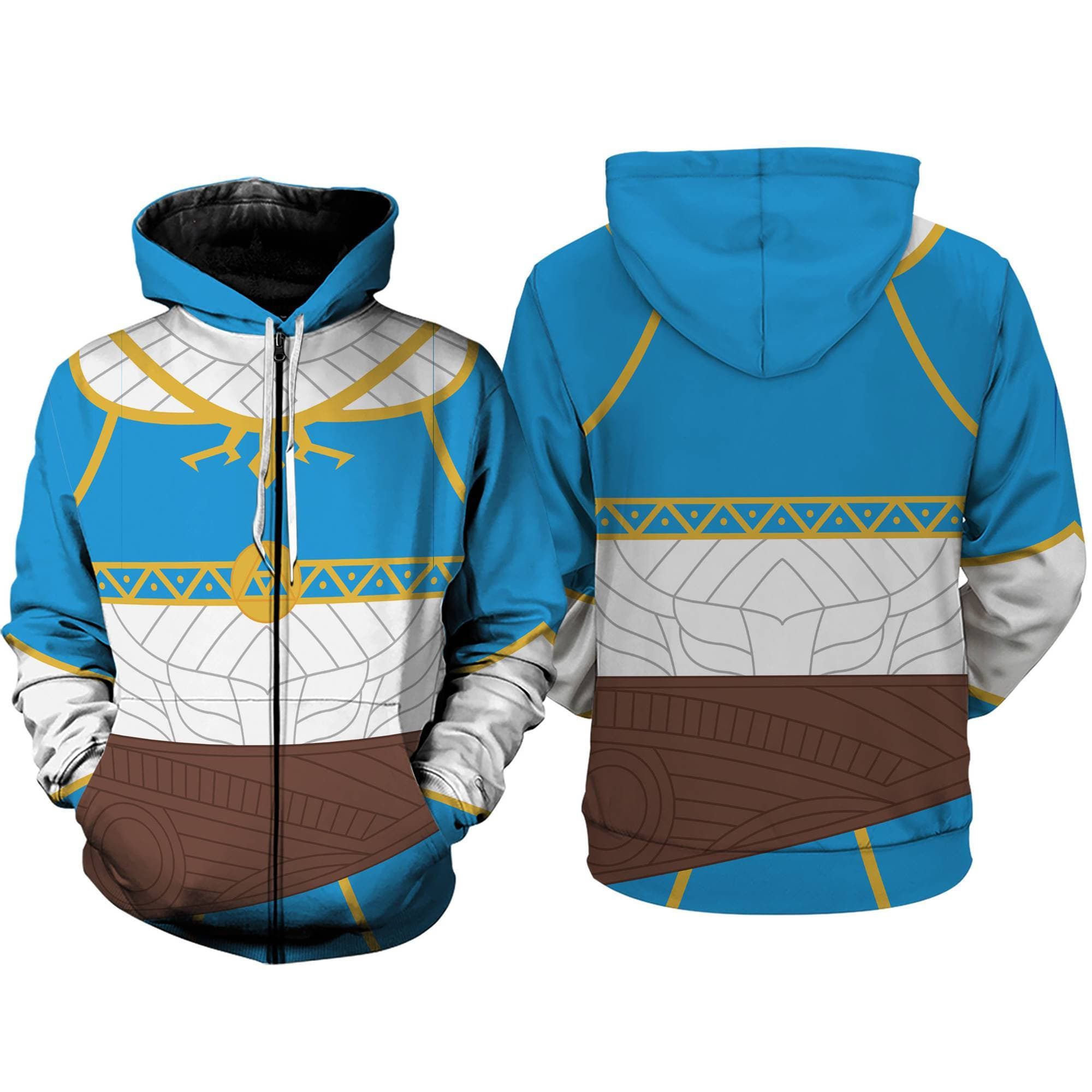 Zelda Tears of the Kingdom 3D Full Over Print Hoodie | Zelda Costume